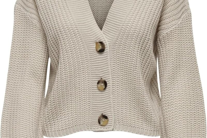 ONLY Female Knitted Cardigan, Structured Cardigan