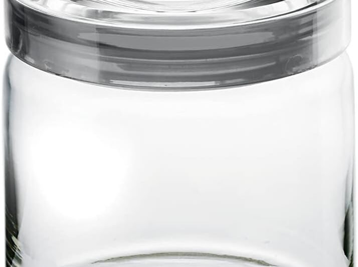 Fratelli Guzzini Kitchen Active Design Jar, san|glass|pe|ps|pmma, Grey Sky