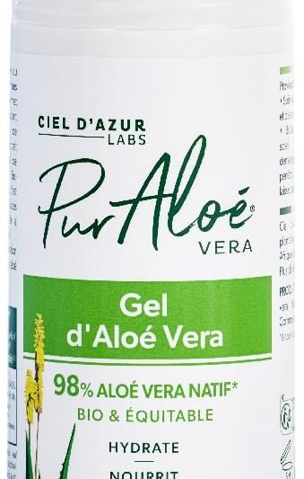 Pur Aloe – Organic moisturizing gel with native aloe vera 250 ml