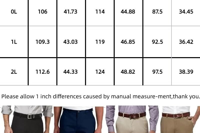 Mens Classic Casual Stretch Trousers with Pockets High Quality Non Iron