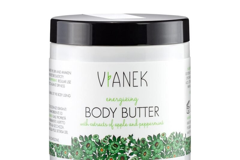 VIANEK Energising Body Butter Vegan Natural Cosmetics for Men and Women Size 250 ml