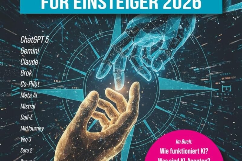 Der KI-Kompass für Einsteiger 2026: Alles, was Sie jetzt über Künstliche Intelligenz wissen und verstehen müssen: ChatGPT, Midjourney, Sora, Gemini & … Leitfaden für Künstliche Intelligenz)